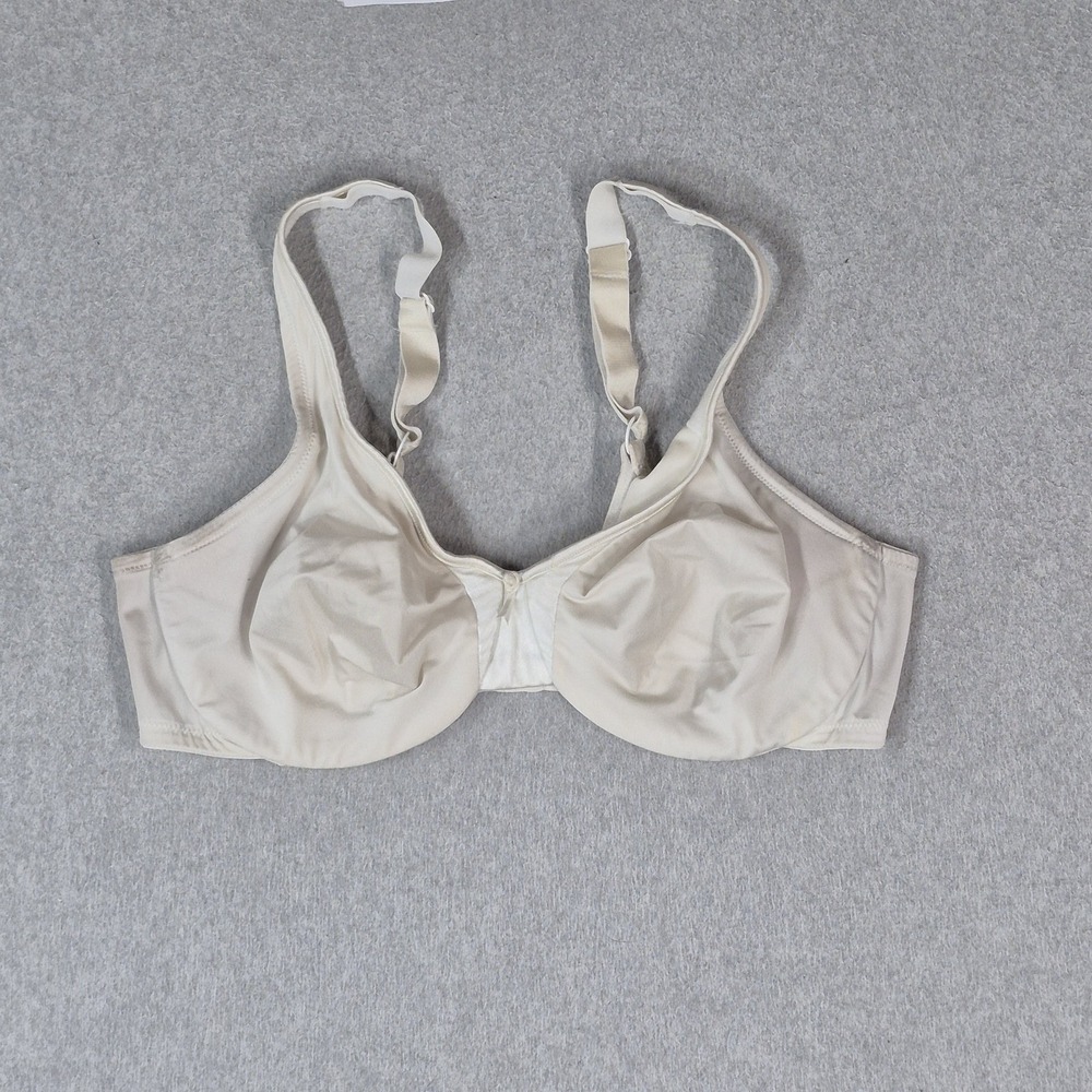 Olga By Warner's Women Bra 36D Beige Minimizer Underwired Strap